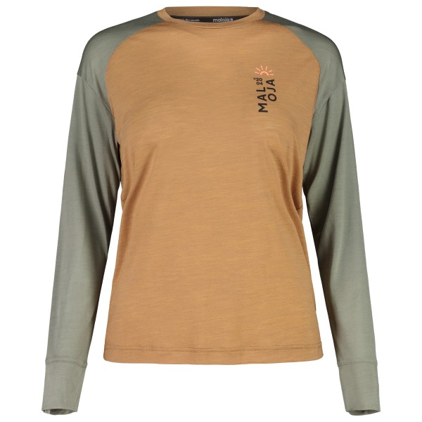 Image of Maloja - Women"s LixibergM. - Merinoshirt Gr M;S;XL;XS beige;oliv;rot;schwarz'