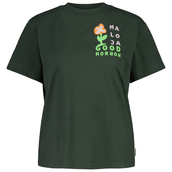 Image of Maloja - Women"s MatraM. - T-Shirt Gr L;M;S;XL;XS grün;schwarz;weiß'