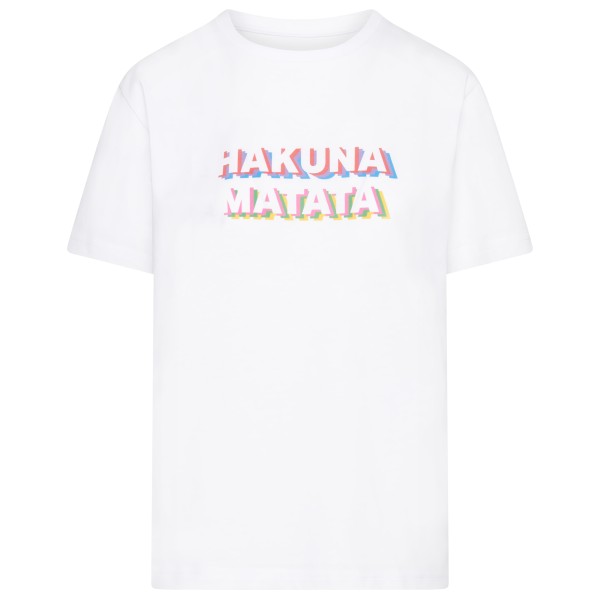Image of Hey Honey - Women"s Shirt Hakuna Matata - T-Shirt Gr L;M weiß'