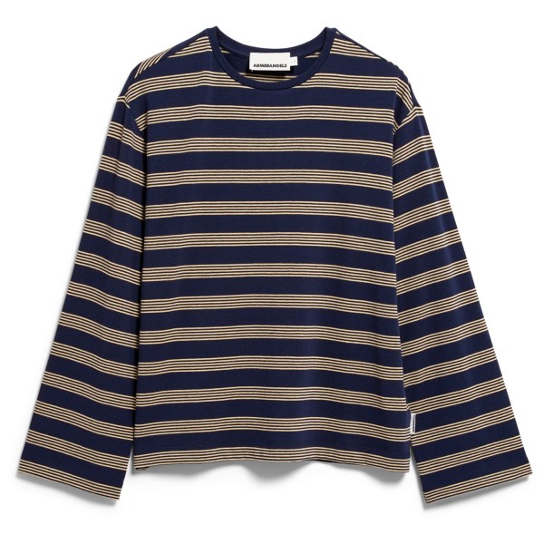 ARMEDANGELS Women’s Marynaa Fine Stripe Longsleeve Blauw