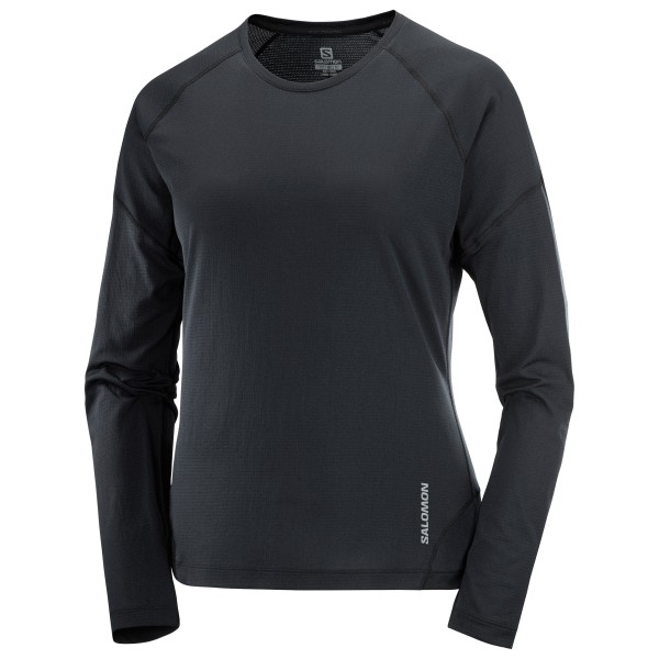 Image of Salomon - Women"s Cross Run L/S Tee - Funktionsshirt Gr L schwarz'