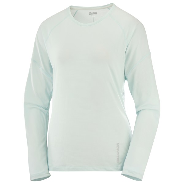 Image of Salomon - Women"s Cross Run L/S Tee - Funktionsshirt Gr L weiß/grau'