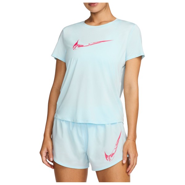 Image of Nike - Women"s One Swoosh Dri-Fit Shirt - Laufshirt Gr S grau'