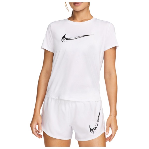 Image of Nike - Women"s One Swoosh Dri-Fit Shirt - Laufshirt Gr S weiß'