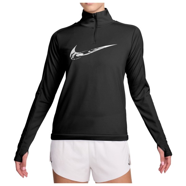 Image of Nike - Women"s Swoosh Running 1/2 Zip - Laufshirt Gr L schwarz'