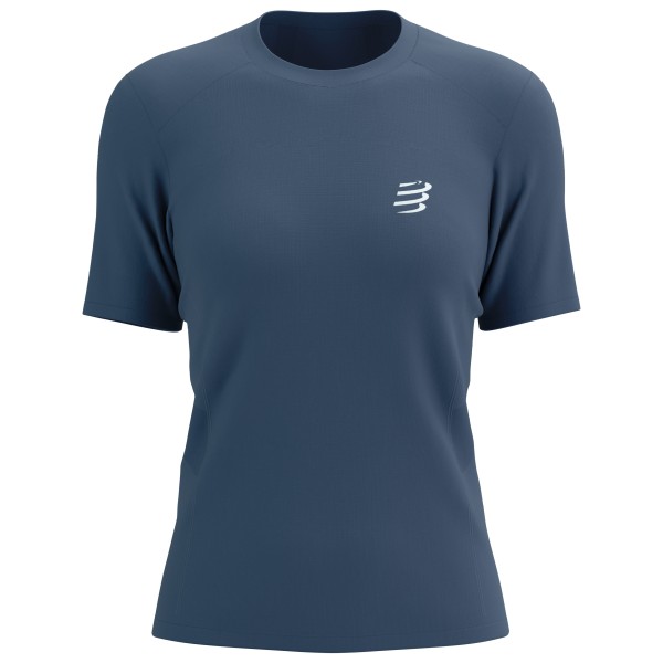 Compressport Women’s Performance S/S T-Shirt Hardloopshirt Blauw