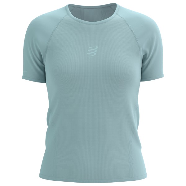 Laufshirt Compressport Trail Racing S/S T-Shirt Damen (Gr L |türkis)