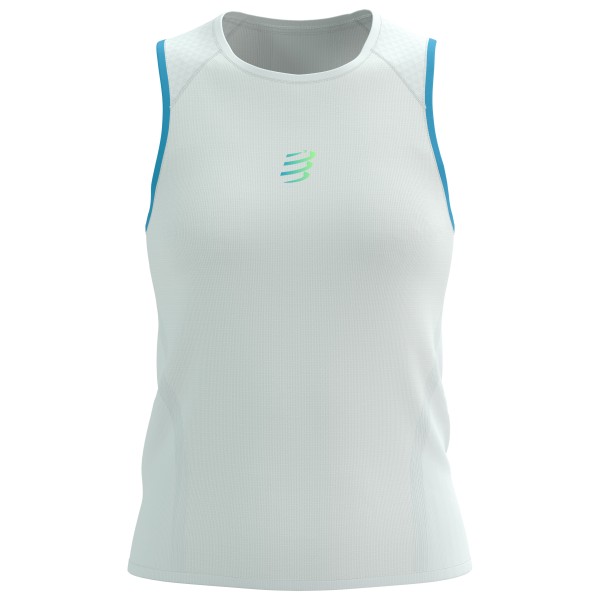 Compressport Trail Racing Tank Laufshirt Damen Trailrunning (Gr S |grau)