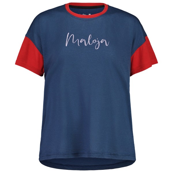 Image of Maloja - Women"s HongarM. Puzzle 1 - Merinoshirt Gr S blau'
