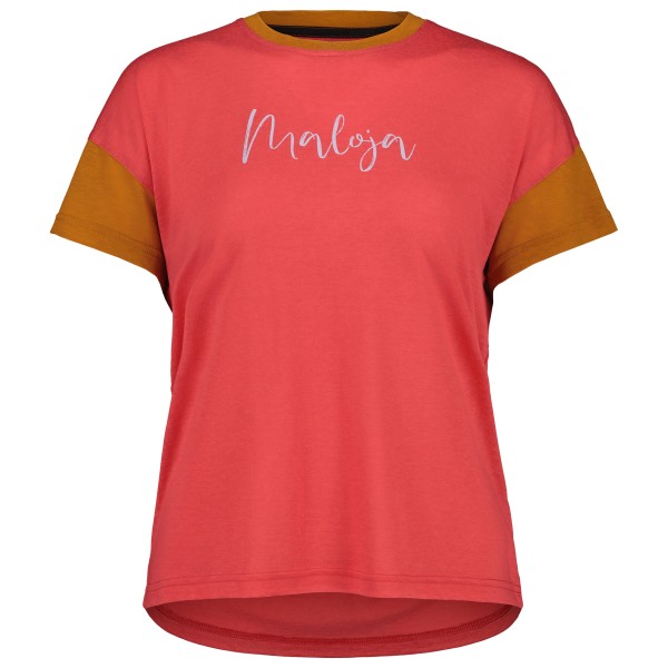 Image of Maloja - Women"s HongarM. Puzzle 1 - Merinoshirt Gr M raspberry'