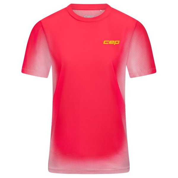 CEP Run Shirt Short Sleeve Laufshirt Women (Größe S |rot/rosa)