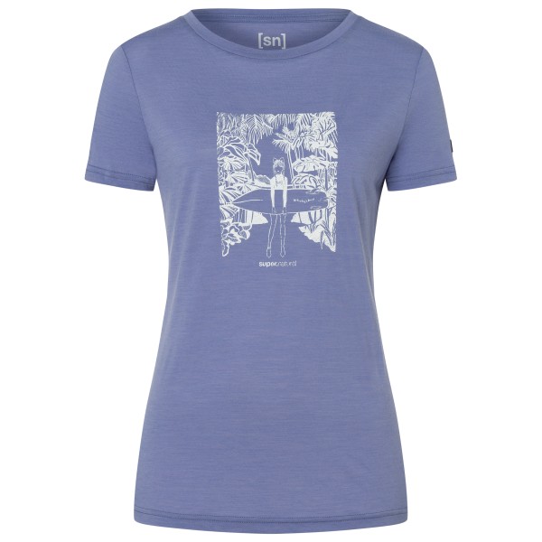 Image of super.natural - Women"s Wednesday"'s Spot Tee - T-Shirt Gr L;M;S;XL;XS grün;lila;rosa'