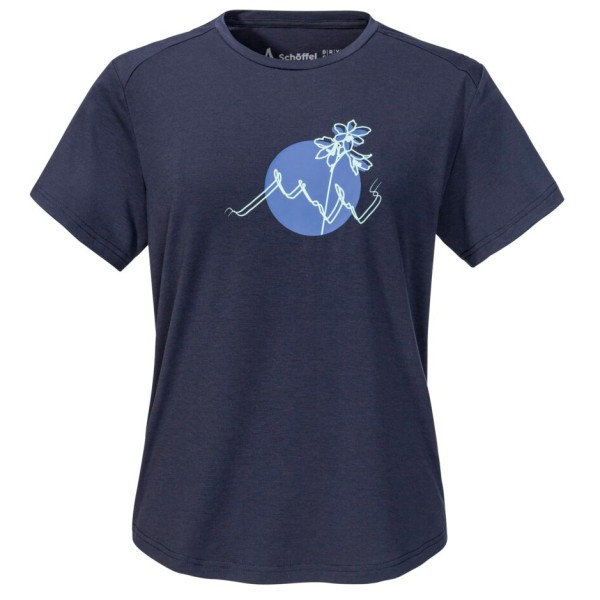 Schöffel Women’s T-Shirt Haberspitz Sportshirt Blauw
