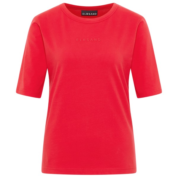 ELBSAND – Women’s Siva T-Shirt – T-shirt maat L, Rood