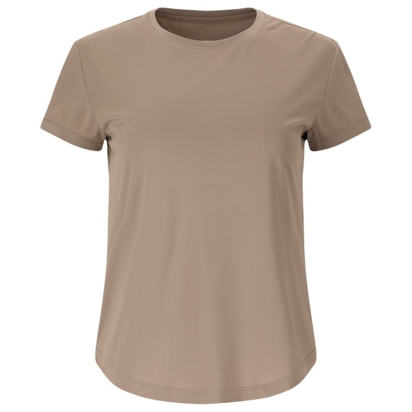 ATHLECIA Doja S/S Tee Funktionsshirt Women (Größe 34 |braun)