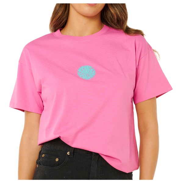 Rip Curl Icons Of Surf Relaxed Tee T-Shirt Women (Gr L |rosa)