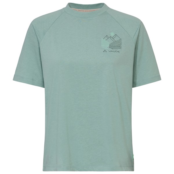 Vaude Cyclist Casual Shirt T-Shirt Damen Alltag (Gr 44 |türkis)