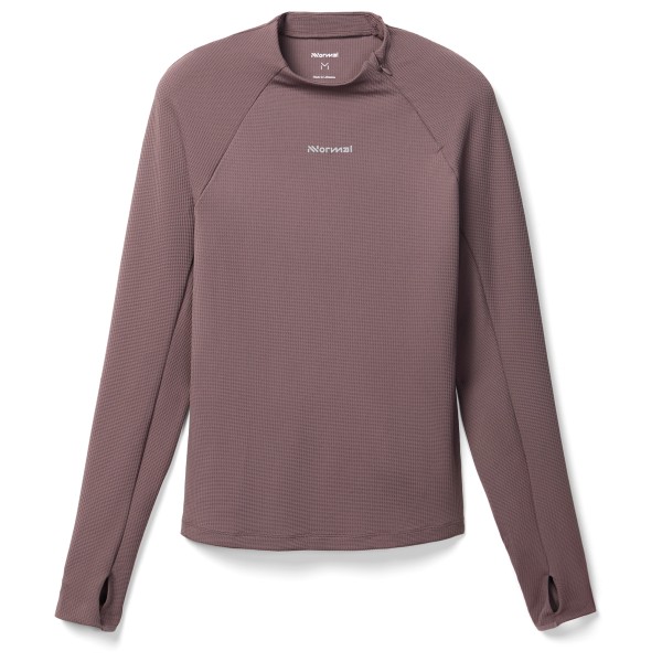 NNormal – Women’s Trail Long Sleeve – Hardloopshirt maat M, Bruin
