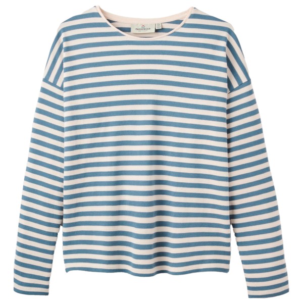 Passenger Women’s Panorama Striped L/S T-Shirt Longsleeve Grijs