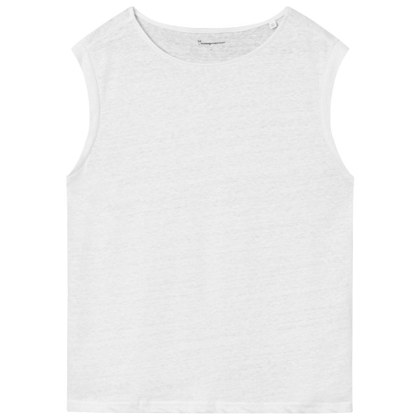 Top KnowledgeCotton Apparel Loose Fold Up Linen Damen (Gr XXL |weiß)