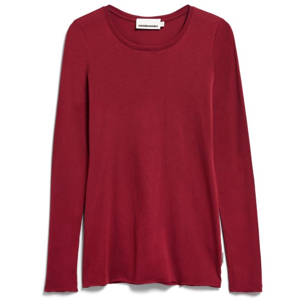 ARMEDANGELS Women’ Einiaara Soft Longsleeve Rood