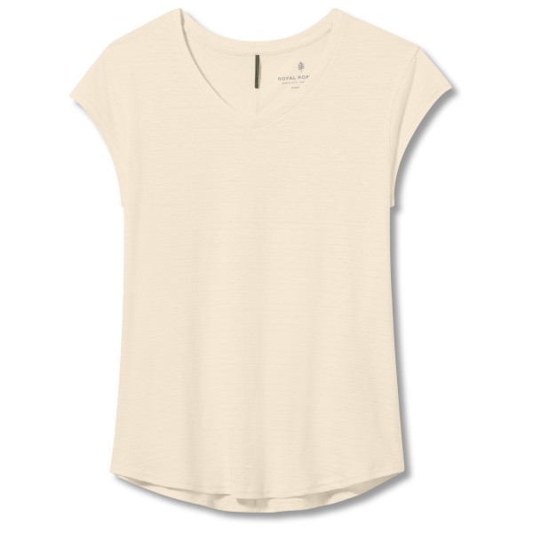 Royal Robbins Vacationer V-Neck S/S T-Shirt Women (Gr S |beige)