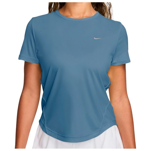 Nike Women’s Tempo Dri-Fit Short-Sleeve Running Top Hardloopshirt Blauw