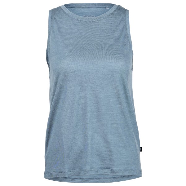 Stoic – Women’s MerinoChill MMXX. Göteborg Tank – Merinoshirt maat S, turkoois/ Grijs