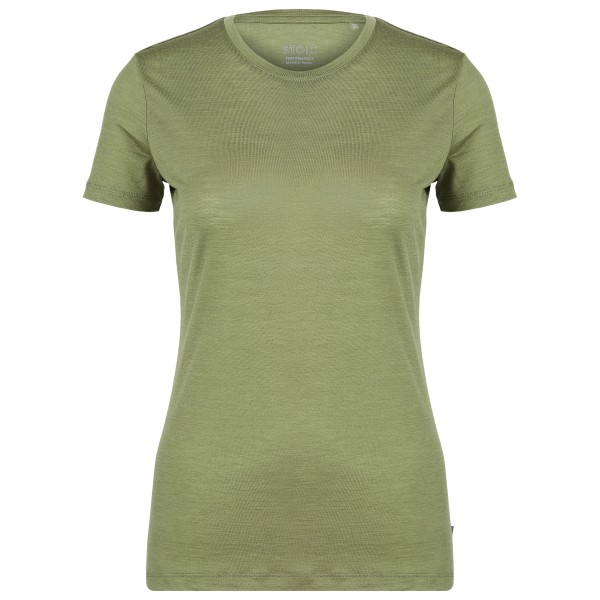 Stoic MerinoChill MMXX Göteborg Tee Merinoshirt Damen (Gr 3XL |oliv)