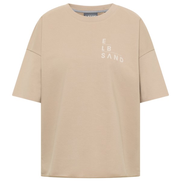 ELBSAND – Women’s Gaelle – T-shirt maat XS, Beige
