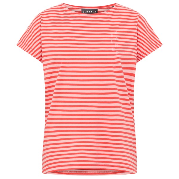 ELBSAND – Women’s Selma – T-shirt maat XS, / Rood