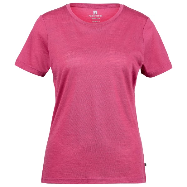 Heber Peak MerinoMix150 PineconeHe. II T-Shirt Merinoshirt Women (Größe 5XL |rosa)