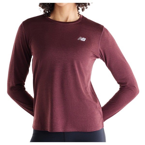 New Balance Women’s Athletics Long Sleeve Sportshirt Rood