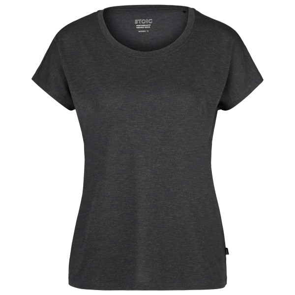 Stoic PerformanceMerino BorgholmSt T-Shirt Funktionsshirt Damen (Gr S |schwarz/grau)