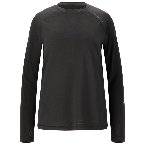 ENDURANCE Joan L/S Midlayer Laufshirt Damen (Gr 46 |schwarz)