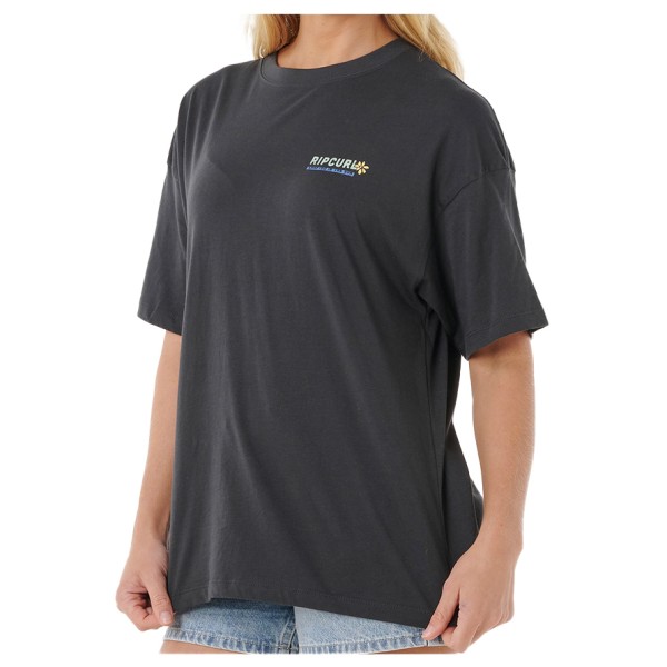 T-Shirt Rip Curl Summer Heritage Tee Damen (Gr L |grau)