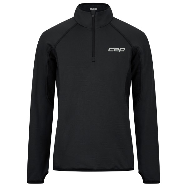 CEP - Women's Core Run Thermal Zip L/S - Laufshirt Gr M schwarz