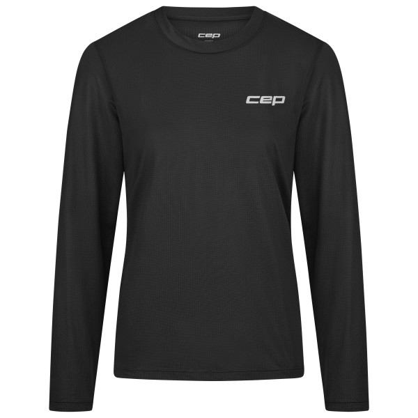 CEP Run Shirt L/S 50 Laufshirt Damen (Gr XS |schwarz)