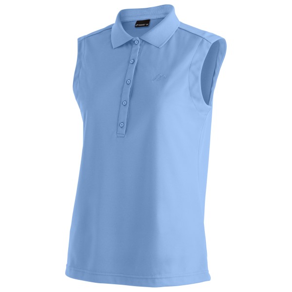 Polo-Shirt Maier Sports Ulrike Sleeveless Damen (Gr 46 |blau)
