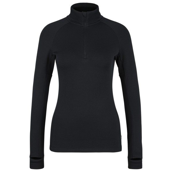 Stoic – Women’s MerinoSoft245 TuleboSt. Half Zip – Merinoshirt maat XL, Zwart
