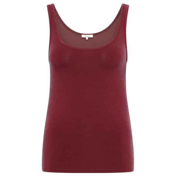 Tranquillo Weiches Tencel-Shirt Top Damen (Gr XL |rot)