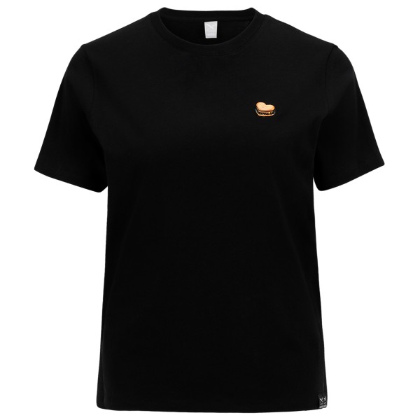 Iriedaily Women’s Burger Love T-Shirt T-shirt Zwart