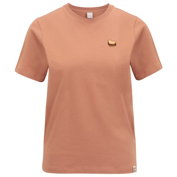 Iriedaily – Women’s Burger Love T-Shirt – T-shirt maat XS, Roze