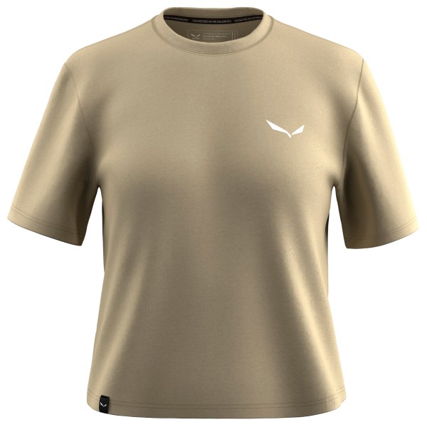 Funktionsshirt Salewa Eagle Glacier Loose T-Shirt Damen (Gr 34 |beige)