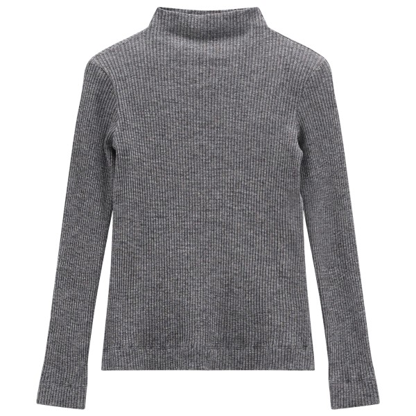 Jeanne Baret Cyclamen Turtleneck Longsleeve Damen (Gr 44 |grau)