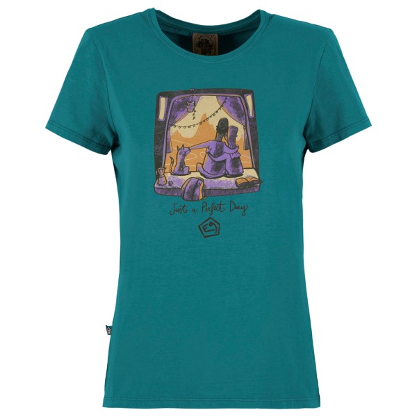E9 - Women's Sunset - T-Shirt Gr L türkis