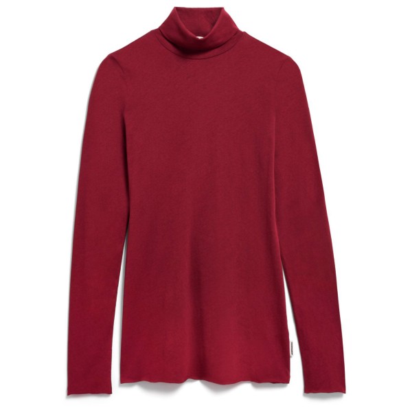 ARMEDANGELS Women’s Grazilianaa Soft Longsleeve Rood