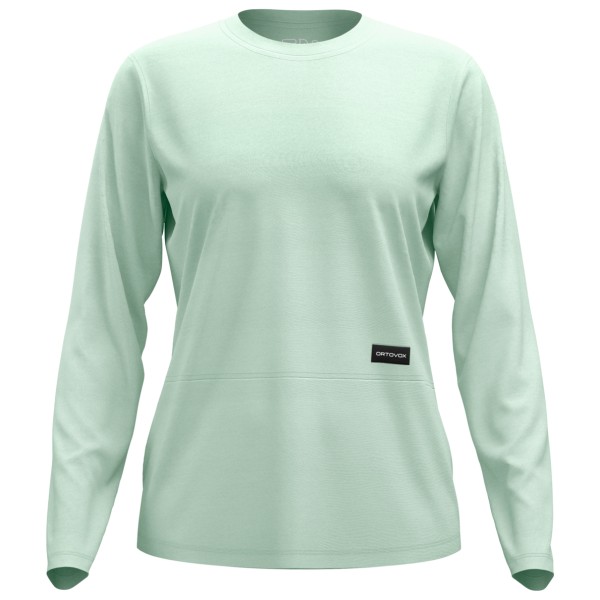 Ortovox - Women's 185 Merino Patch L/S - Merinoshirt Gr M grün