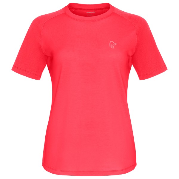 Merinoshirt Norrøna Femund PureUll T-Shirt Damen (Gr S |watermelon)