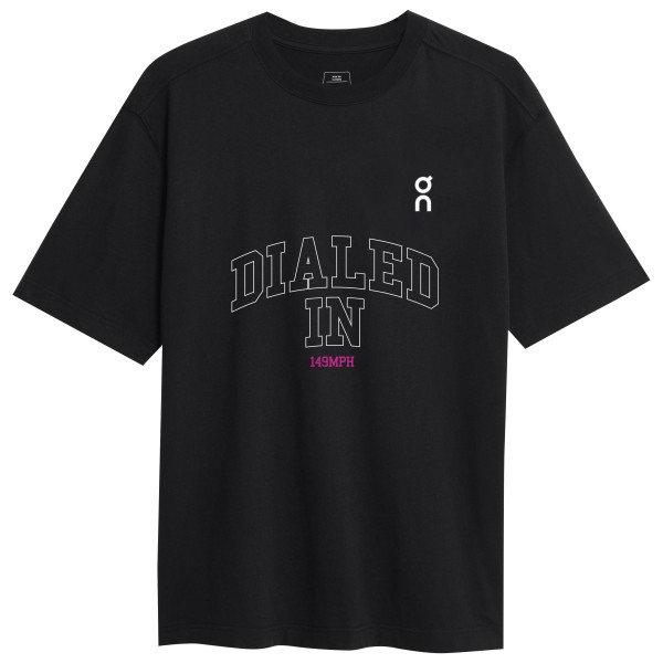 On Women’s Club T T-shirt Zwart